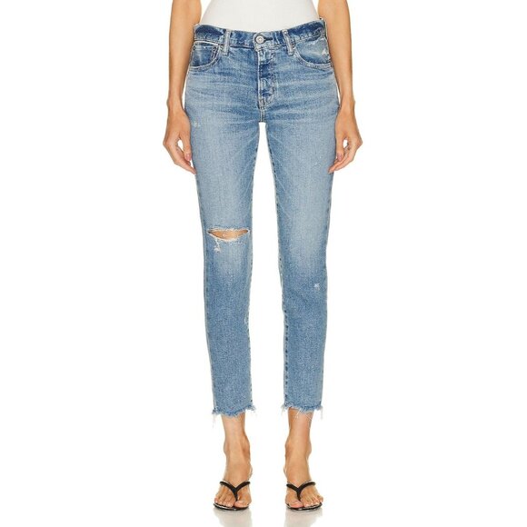Moussy Vintage Depew Skinny in Light Blue - Picture 2 of 6